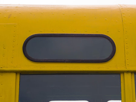 'Detail of Vintage Bus