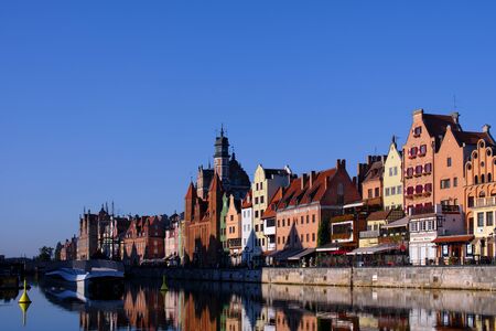 Impressions from Gda?sk (Gdansk in German) a port city on the Baltic coast of Polandの写真素材