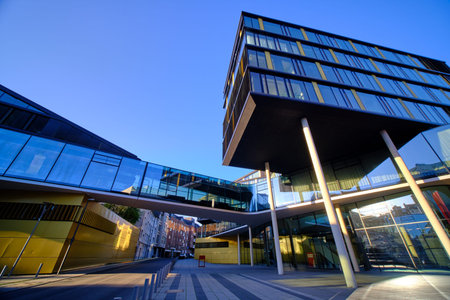 Modern building in the center of Aachen, near alter Posthof