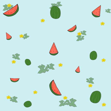 Tropical fruit wallpaper, cute wallpaper, background, leaf background