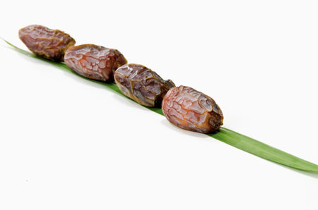 Dates Fruit isolated on white Background