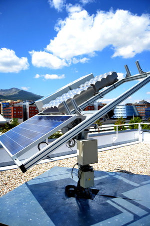 solar panelの写真素材