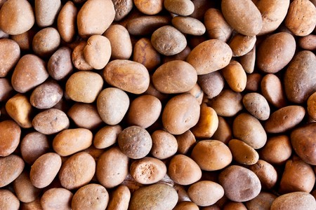 peeble stones background の写真素材