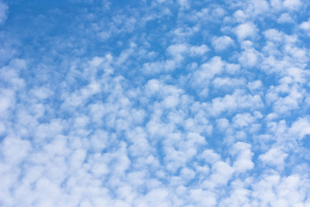 White cloud and blue sky background