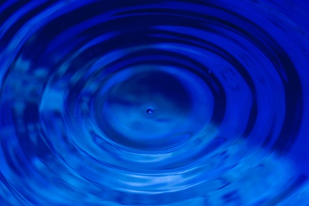 Blue Water Wave backgroundの写真素材