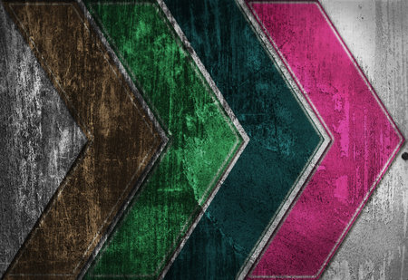 Retro Grunge Wall backgroundの写真素材