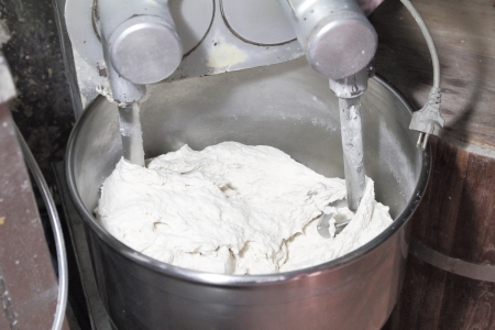 Machine to kneading dough for breadの写真素材