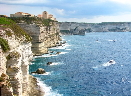 Bonifacio, in Corsicaの写真素材