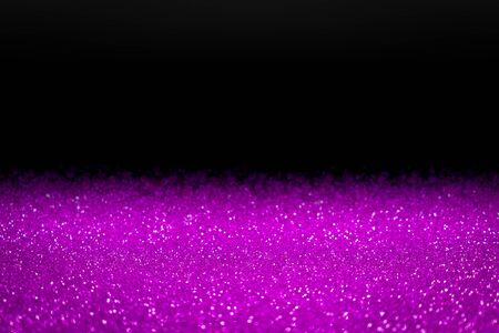 Abstract purple glitter background. Holiday shiny texture.の写真素材