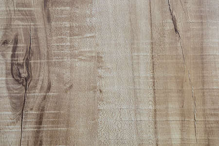 Wood texture background. Top view of vintage wooden table with cracks.の写真素材