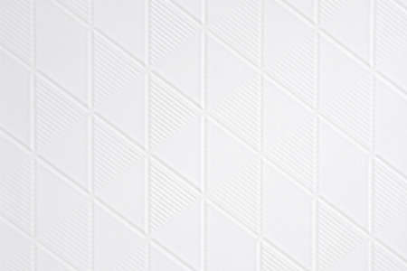 White tiles with pattern wall texture for the decoration of the cafe.の写真素材