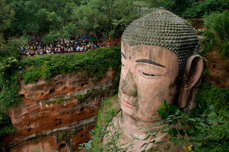 Leshan Giant Buddhaのeditorial素材