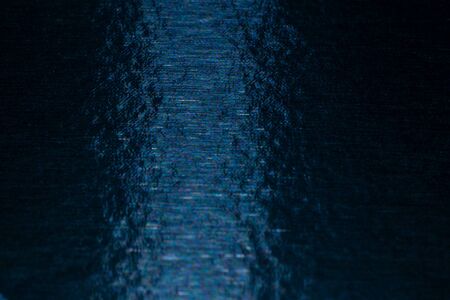 Blue moon light reflection on calm but rippled water, imitationの写真素材