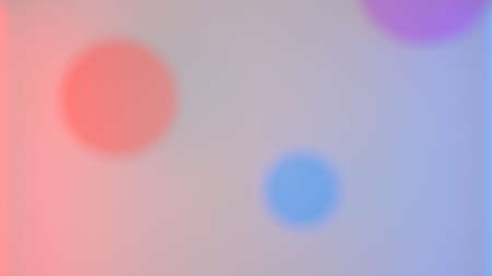 Blurred abstract background. Glassmorphism. Blurred glass background with colored circlesの写真素材