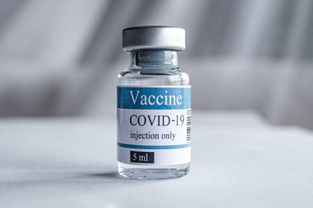 vial, covid-19, coronavirus vaccine ampoule, bottle for injectionの写真素材