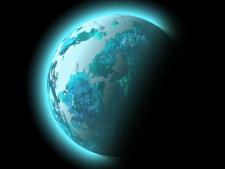 fantasy planetの写真素材