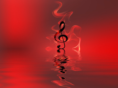 musical noteの写真素材