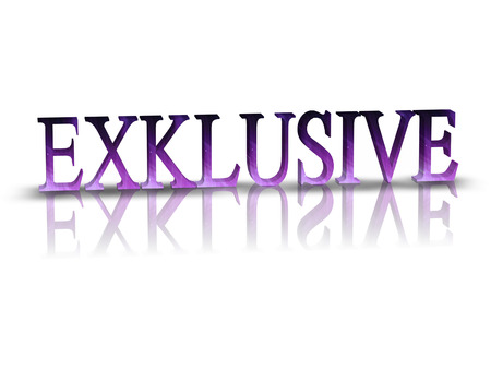 excluding  word in german languageの写真素材