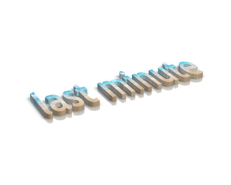 Last minute 3d word