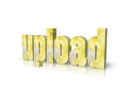 Upload 3d word