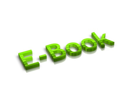 3d ebook wordの写真素材