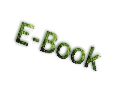 3d ebook wordの写真素材