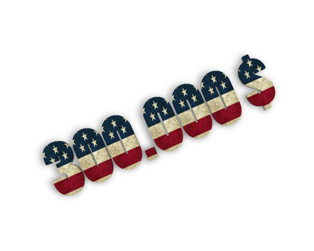 300000 3d wordの写真素材