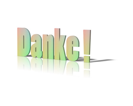 thank you 3d word