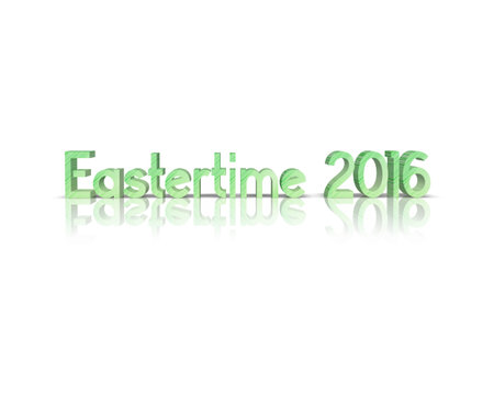 eastertime 3d word