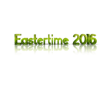 eastertime 3d word
