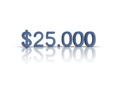 $ 25,000 3d wordの写真素材