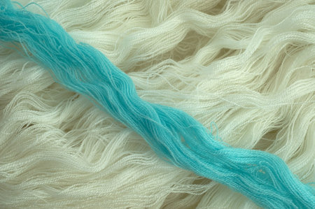Diagonal white and blue wave