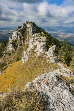 Autumn in Big Fatra mountains,Slovakiaの写真素材