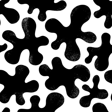 Seamless pattern with blotsのイラスト素材