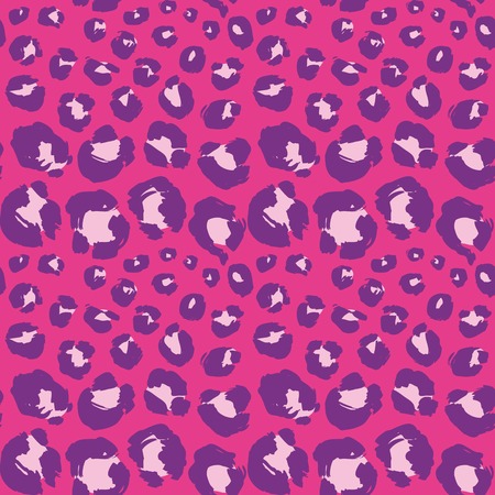 Seamless colorful textures of leopardのイラスト素材