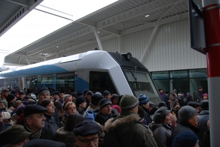 Airport Lublin in Świdnik, Poland - 1 December, 2012 - Open Day for visitorsのeditorial素材