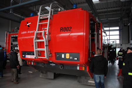 Airport Lublin in Świdnik, Poland - 1 December, 2012 - Open Day for visitors