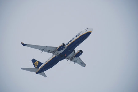 Lublin Airport in Åwidnik, Poland; November, 17, 2012; First flight from new airportのeditorial素材