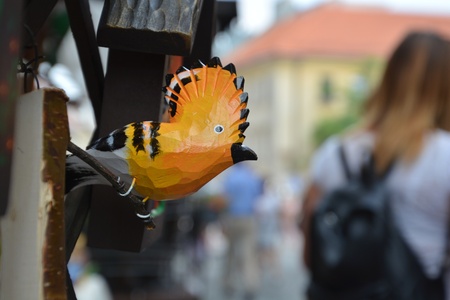 This is a view of the Jagiellonian Fair in Lublin. August 15, 2015. Lublin, Poland.の写真素材