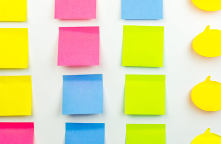 Sticky Note Post It notes Board Office on whiteboard