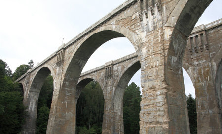 Stanczyki bridges, Polandの写真素材