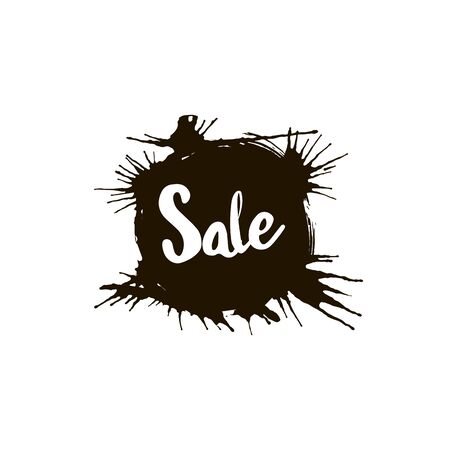 Vector sale tag with discount label. Promotion coupon retail collection banner.のイラスト素材