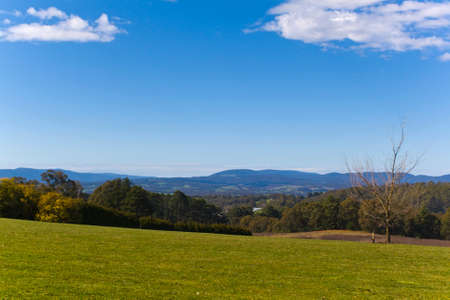 beautiful country landscapeの写真素材