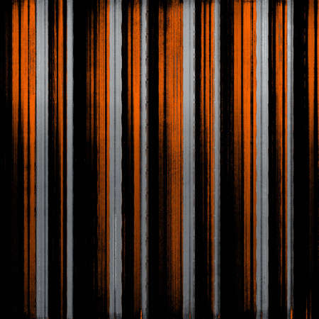 black orange and grey stripesの写真素材