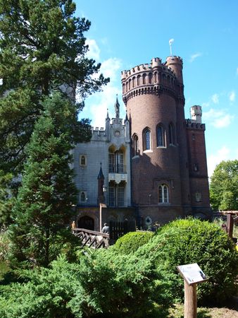 Kornik castle, Polandの写真素材