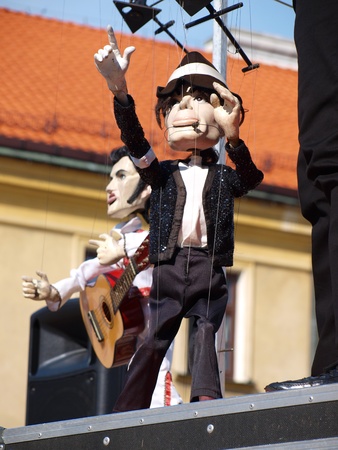 The Animation Theatre Falkoshow: Elvis Presleyのeditorial素材