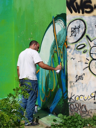 Festival of Graffiti: Meeting of styles, 1st-7th August 2011, Lublin, Poland, August 4th 2011のeditorial素材