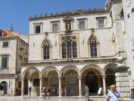 The Sponza Palace, Dubrovnik, Croatiaのeditorial素材