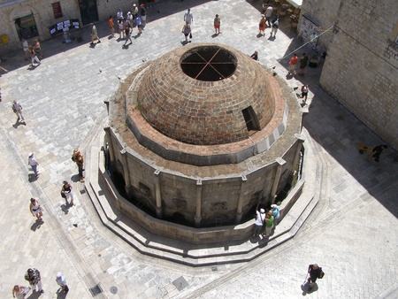 Big Onofrio Fountain, Dubrovnik, Croatiaのeditorial素材