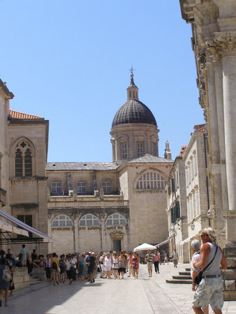 The Assumption of the Virgin Mary Cathedral, Dubrovnik, Croatiaのeditorial素材